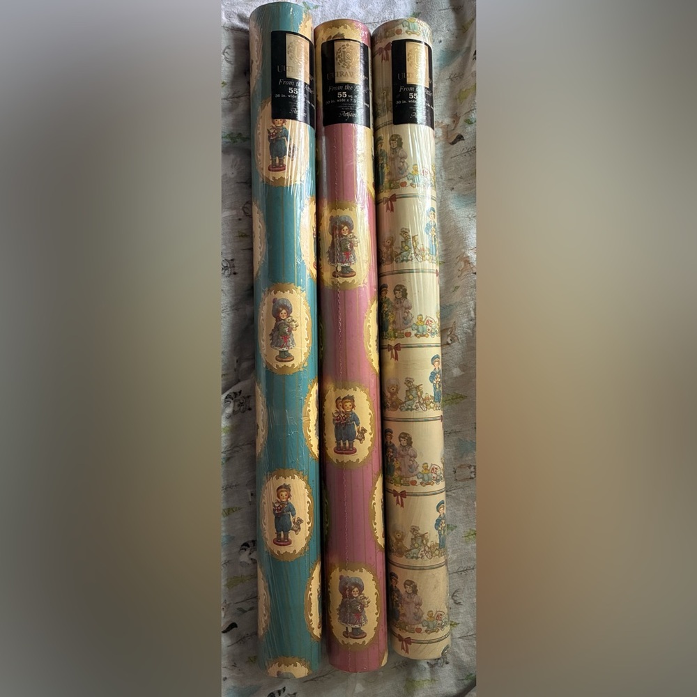 Vintage wrapping paper